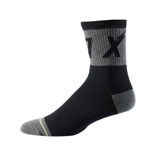 6" TRAIL SOCK WURD SM, Nero